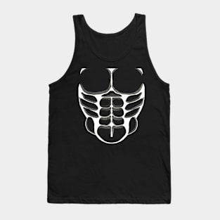 Superhero Body (white) Tank Top